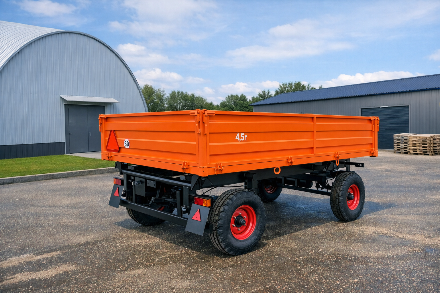 Прицеп тракторный самосвальный 2ПТС-4.5 — фото 1