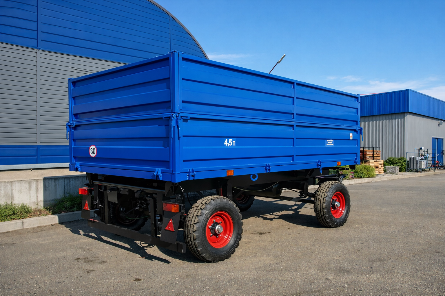 Прицеп тракторный самосвальный 2ПТС-4.5 — фото 1